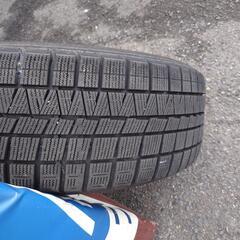 Verthandi YH-M7V 18x8.0 40 114.3x5 BK/POLISH　225/55R18スタッドレスタイヤセット