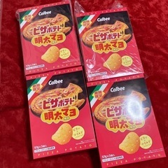 ピザポテト明太マヨ味3袋×4箱