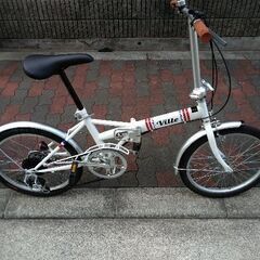 🚴20インチ折りたたみ自転車