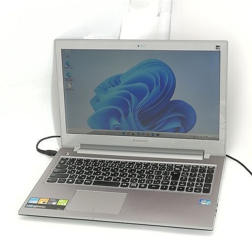 送料無料 15.6型 ノートパソコン Lenovo IdeaPad Z500 中古美品 第3世代 i7 8GB Blu-ray 無線 Bluetooth Webカメラ Windows11 Office
