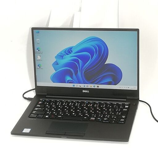 送料無料 フルHD 13.3型 ノートパソコン DELL Latitude 7370 中古美品 第6世代 CoreM5 8GB 高速SSD 無線 Bluetooth Win11 Office
