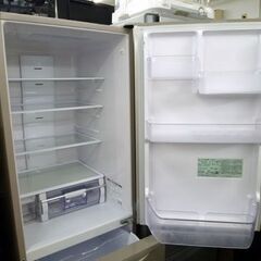 日立 ノンフロン冷凍冷蔵庫 2015年製 315L R-K320FV(T) 右開き 3ドア 大型