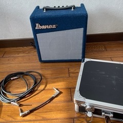 Ibanez ギターアンプ、シールド他