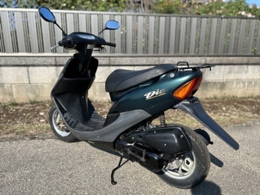 ☆AF35ディオ快速2スト☆バッテリー・プラグ・ミラー・エアクリなどなど新品交換^_^イロイロ整備で快調ですよ☆50cc原付スクーター☆ ☆AF35ディオ快速2スト☆バッテリー・プラグ・ミラー・エアクリなど