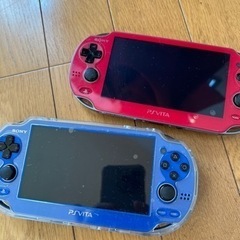 PS VITA2台セット（ソフト ソウルサクリファイス付き）※電...