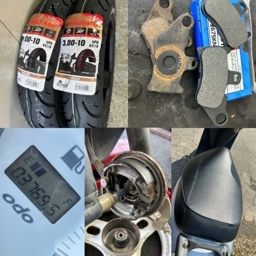 ☆SA16Jジョグ快速2スト！走行とても少ない☆前後タイヤ・ブレーキ