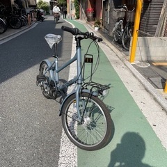 定価より半額以下‼︎ 】新車 アル・フラット / ミニベロ / ネイビー