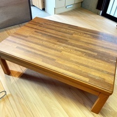 値下げ中❗️木製こたつテーブル　
