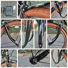 大容量12.8ah カラーコーデ ブリジストン ハイディー2 3人乗り