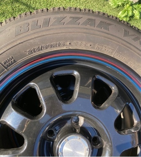 RADIANCE デイトナ ホイール+スタッドレスタイヤ 4本 16インチ 215  