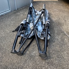 ロゴス ハイバック あぐらチェア 二脚セット