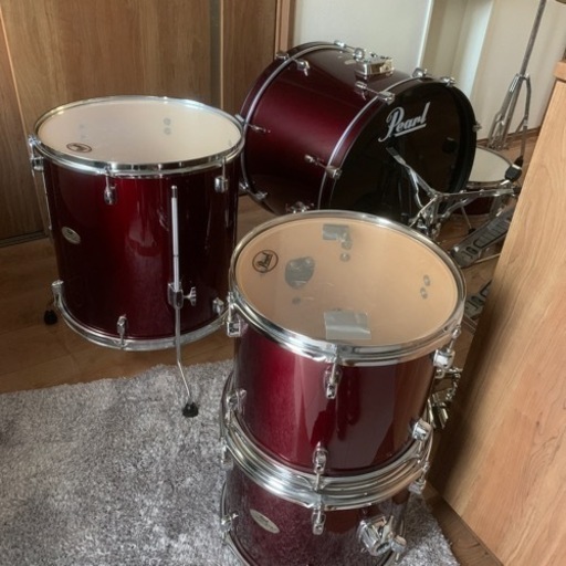 pearl ドラム　フルセット