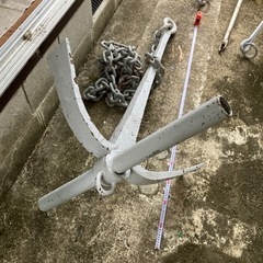 碇(アンカー) 80kg チェーン付き