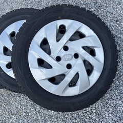 スタッドレスタイヤ185/60R15 鉄ホイールセット　8分山以上