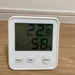 温度・湿度計【取引先決定】