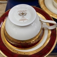 愛品館江戸川店】Noritake カップ&ソーサー5点セットID：102-026620-007