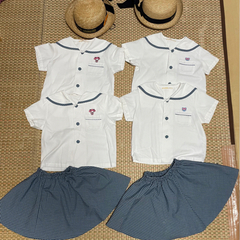 【ネット決済】みなと幼稚園の夏用制服(女の子用)譲ります。(1セ...