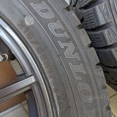 DUNLOP WINTER MAXX WM01 215/55R17 スタッドレス ホイールセット4本 
