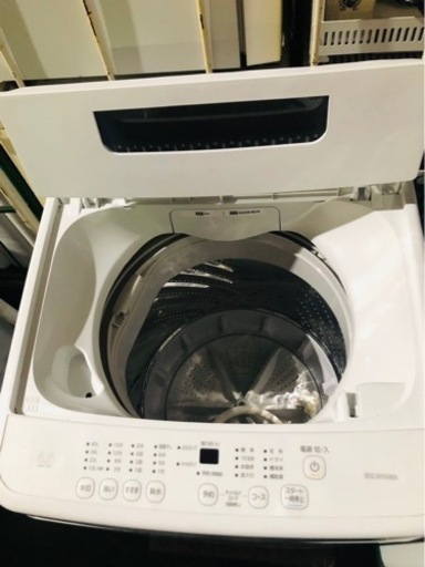 北九州市内配送無料　保証付き　2023年全自動洗濯機 4.5kg IAW-T451 ホワイト