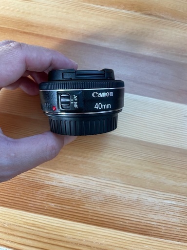 レンズ Canon EF 40mm F2.8 STM