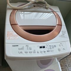 384Z TOSHIBA 全自動洗濯機　8kg 格安　一人暮らし...