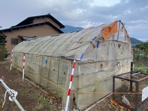 ビニールハウス、骨組み資材