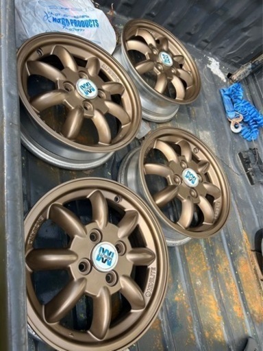 ミラジーノ、ミニライトスペシャルホイール (なちぇ) 沖縄の車のパーツ  