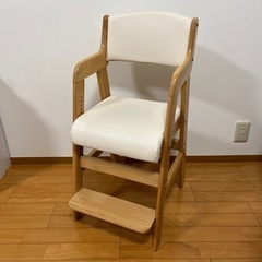 キッズチェア　木製　ハイチェア　子供椅子　タンスのゲン