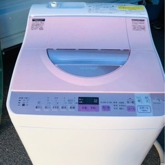 福岡市内配送設置無料 シャープ SHARP ES-TX5A-P [タテ型洗濯乾燥機(