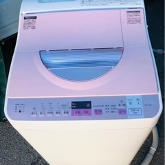 福岡市内配送設置無料 シャープ SHARP ES-TX5A-P [タテ型洗濯乾燥機(