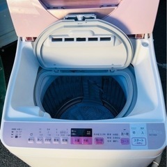 福岡市内配送設置無料 シャープ SHARP ES-TX5A-P [タテ型洗濯乾燥機(