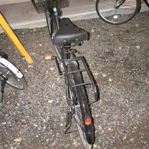 買ってまもない自転車