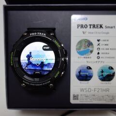 Casio「Pro Trek」アウトドア 心拍モニター GPS スポーツウォッチ  WSD-F21HR