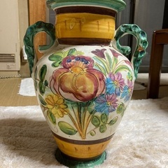 陶器 花壺 イタリア製 