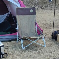 【キャンプ用品５点】ロゴスのチェア、マット、折りたたみテーブル