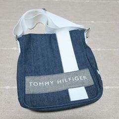 ★TOMMY HILFIGER ショルダーバッグ デニム地 使用僅か★