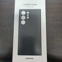 GALAXYs23ultraの純正レザーケース