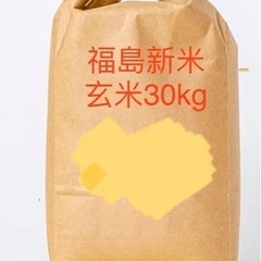 福島新米ー玄米
