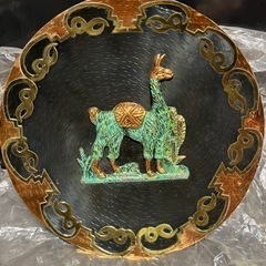 絵皿(アルミ、銅) 装飾