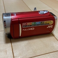 【値下げ】ハンディカメラ　JVC GZ-E225-R 