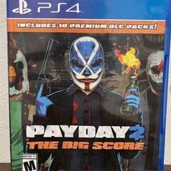 PayDay2　THE BIG SCORE  PS4 ソフト