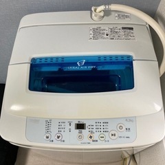 【0円】Haier製　洗濯機　引き取り手決まりました。