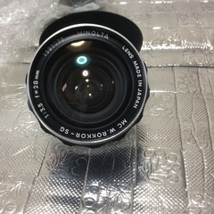 ミノルタMC1：3.5f＝28mmカメラレンズa