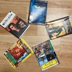 懐かしい映画，洋画5本(DVD)