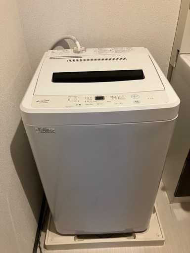 洗濯機(1人暮らしサイズ、3年ほど使用)