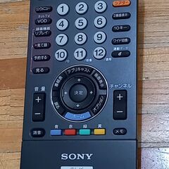 SONY　純正　テレビリモコン　RMF-JD004