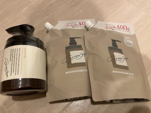 【新品】ココネcocone クレイクリームシャンプー　詰め替えつき