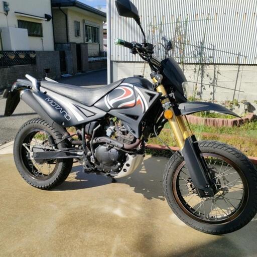 クインキースーパーモタード125 珍しい125モタード スズキ系　原付二種　ホンダ　カワサキ マニュアル　MT 倒立フォーク クインキースーパーモタード125 珍しい125モタード スズキ系 原付二種