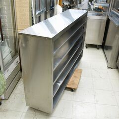 両面棚 ステンレス W1600 リユース品