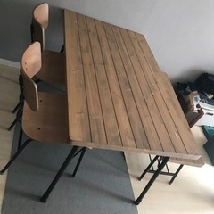 処分済】ダイニングテーブルセット